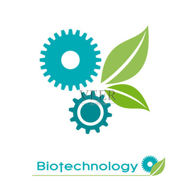 生物科技,矢量,標志,生物學,農業