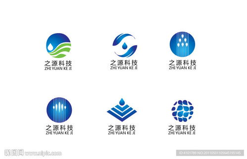 生物科技 之源科技logo設計圖 企業logo標志 標志圖標